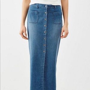 J Jill Denim skirt size 2 NWT